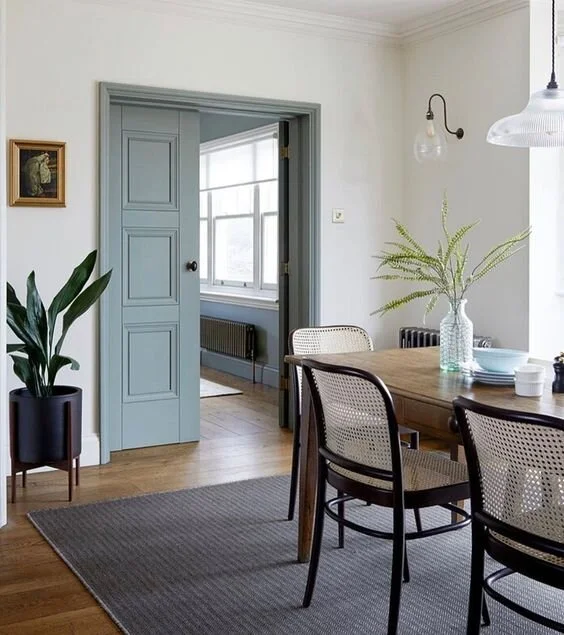 Add Colour In Your Home With The Painted Interior Door Trend